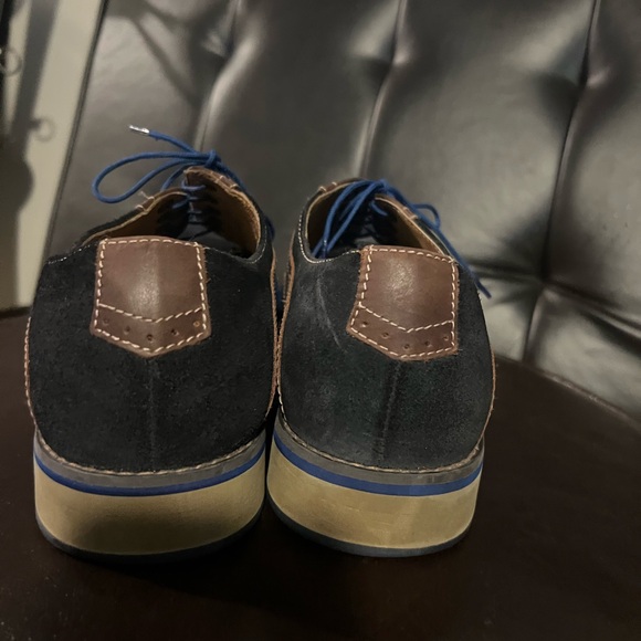 Johnston & Murphy suede leather saddle oxfords size 9.5 - Picture 4 of 10